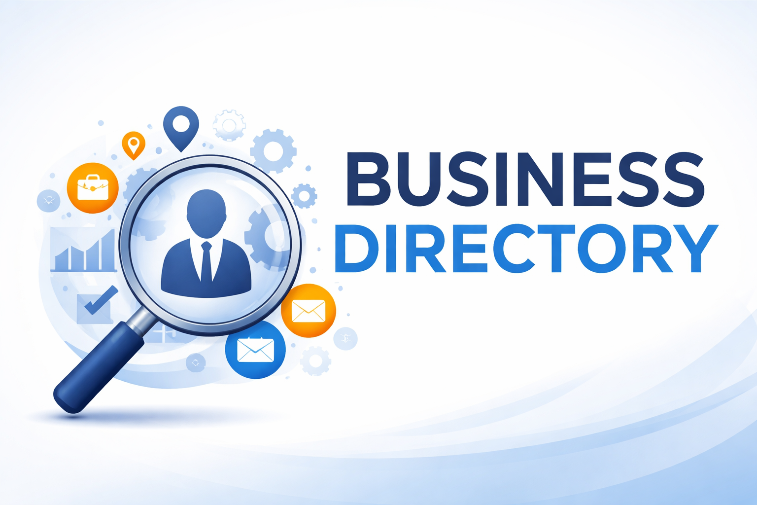 Business directory with search elements